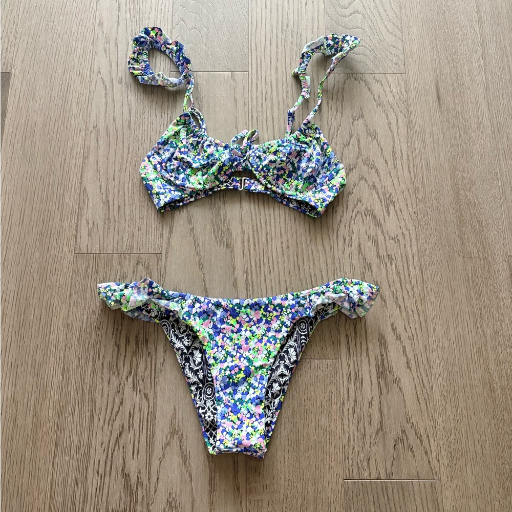 Maaji Floral Multicolor Bikini Set